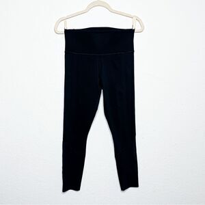 Athleta Women's High Gear 7/8 Tight Black Leggings Size M